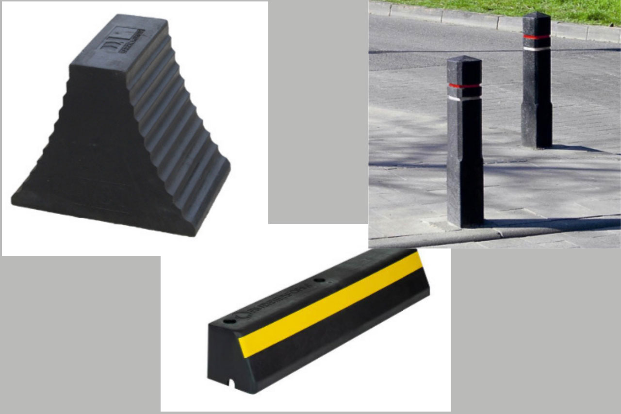 Rubber Road Barrier
